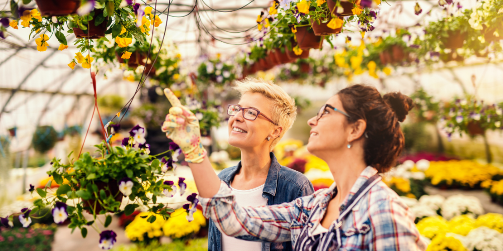 Dig Marketing-Sherwood Park-Alberta-Email marketing-garden center worker talking to customer
